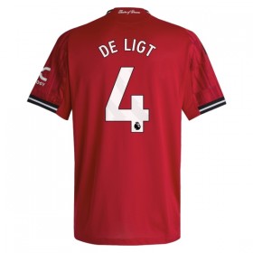 Manchester United De Ligt 4 Domácí 2025-26 - Fotbalové Dresy (S/S)